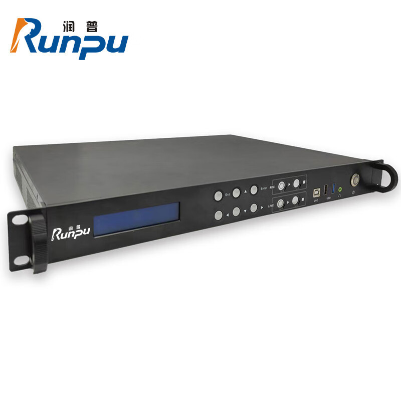 润普Runpu RP-HF700PRO会议音频高清视频会议终端嵌入式录播主机 支持4K录播设备