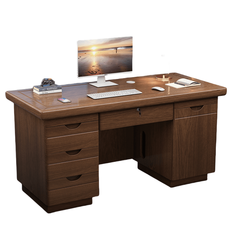 鑫木樽办公桌1200mm张高清大图