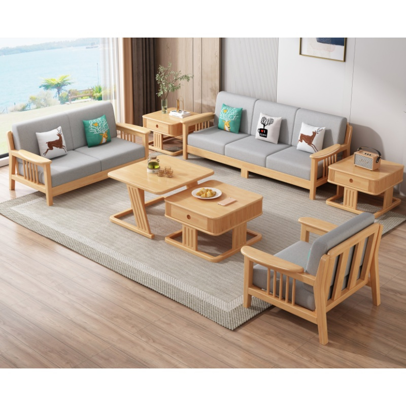 首指(SZ)实木沙发/GB-160#高清大图