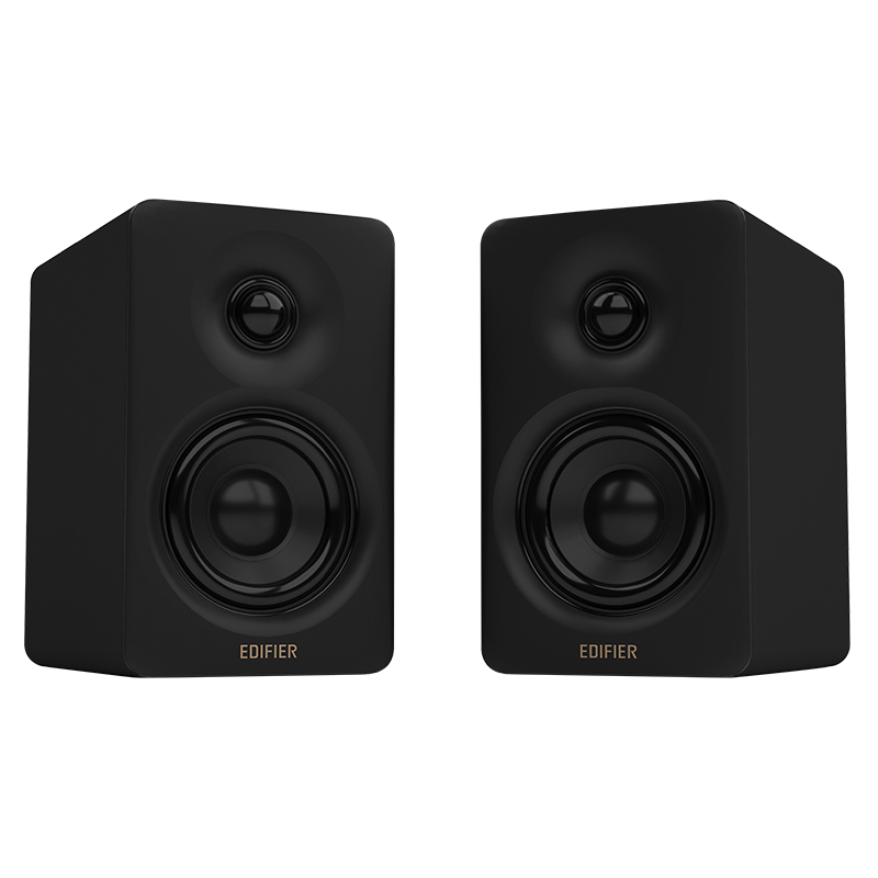 EDIFIER/漫步者N300多媒体音箱蓝牙有源电视电脑游戏影院客厅低音炮音响新款 缎面黑高清大图