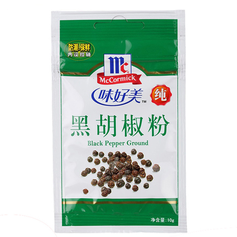 味好美黑胡椒粉10g/袋