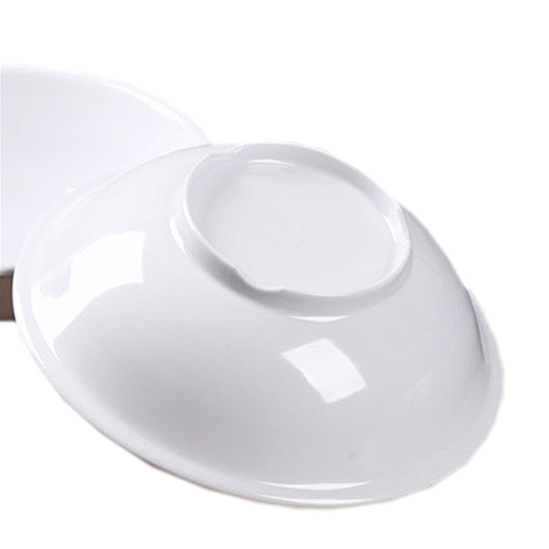 橙亿鸿 密胺仿瓷圆饭碗 直径15cm/个高清大图