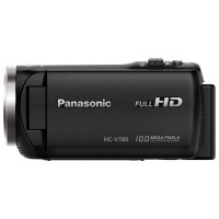 松下(Panasonic) V180 高清数码摄像机 家用/直播 /DV/摄影机/录像机 2.7英寸屏 220万静点像素