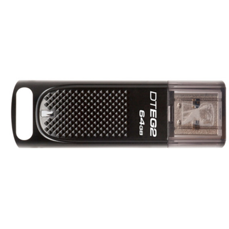 金士顿(Kingston ) 64GB U盘 USB3.1 DTEG2 金属外壳 读速180MB/s