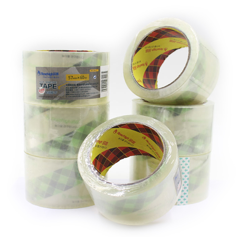 得力 研高 透明大胶带 57mm*60y