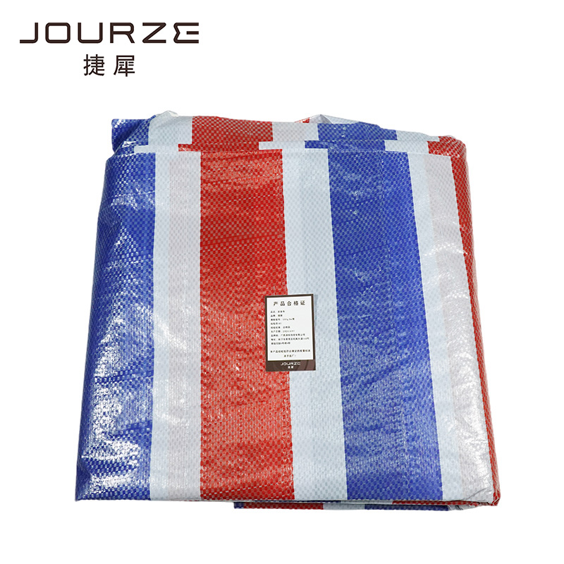 捷犀 彩条布 100g 6m宽 单位:M高清大图