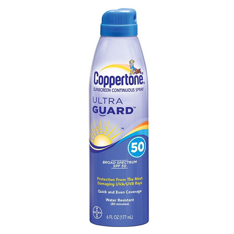 Coppertone 确美同 (水宝宝)透薄清爽防晒喷雾 SPF30+ PA+++ 177ml(防晒霜 适合各类肤质)