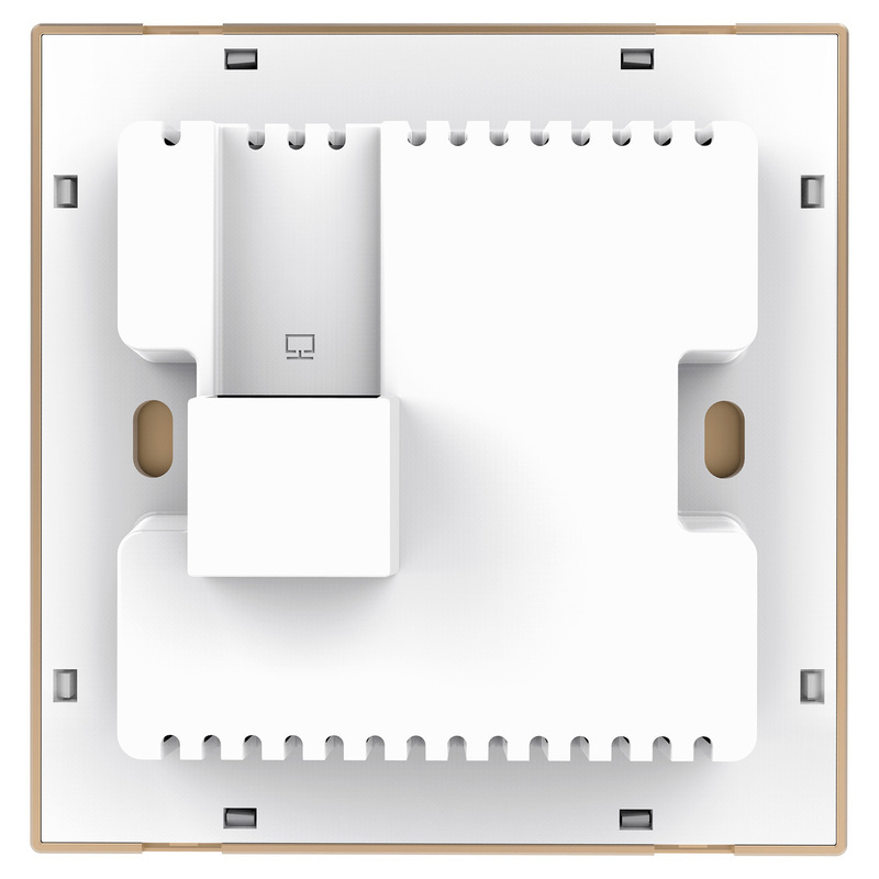 普联 TP-LINK AX1500双频千兆全屋WiFi6面板AP路由 POE供电AC管理 TL-XAP1502GI-PoE 薄款香槟金(方)易展版