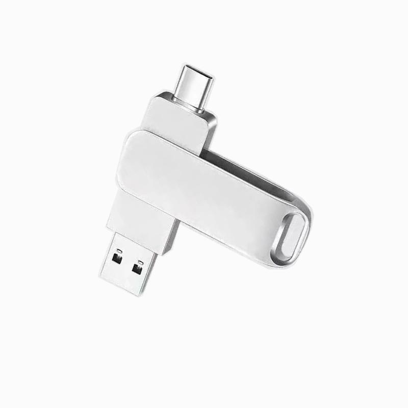 淘行者 TXZ-16 两用存储 128g U盘 (计价单位:个) 银色高清大图