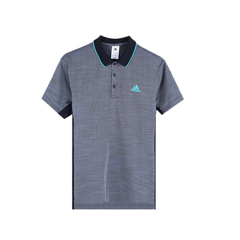 阿迪达斯(adidas)男士POLO衫跑步训练翻领运动短袖T恤CZ0553