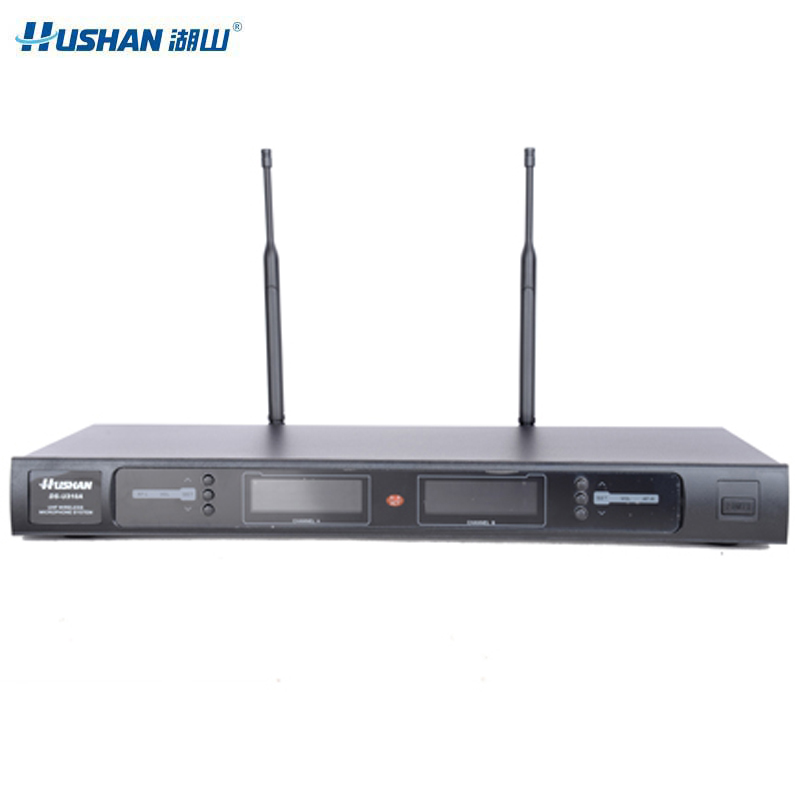 湖山无线话筒 DS-U310A（一拖二）（套）