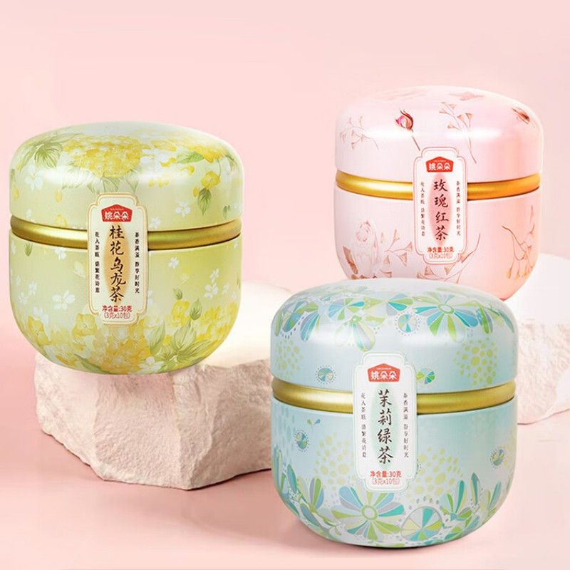 姚朵朵 初见花茶礼90克A款高清大图