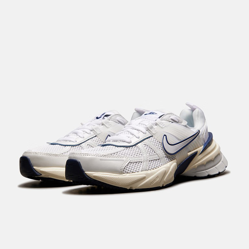 nike耐克v2krun女老爹鞋复古厚底缓震透气机能跑步鞋fd0736102