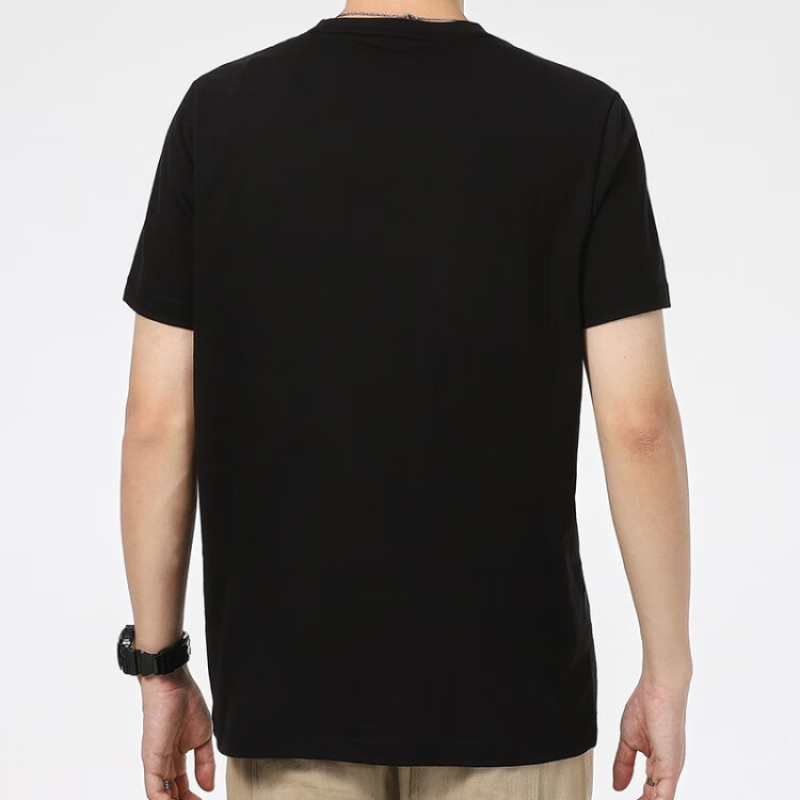 彪马puma彪马短袖男2023夏季新款运动服半袖圆领黑色上衣t恤衫