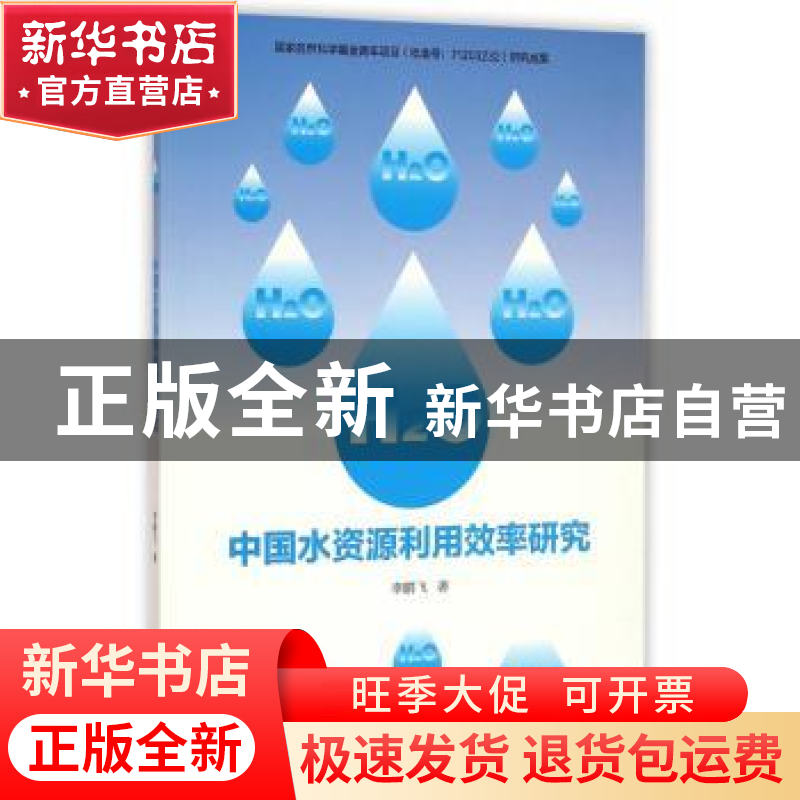 正版 中国水资源利用效率研究 李鹏飞著 经济管理出版社 97875096高清大图