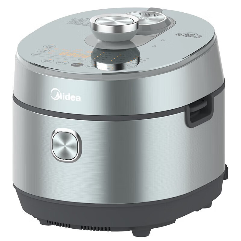 美的(Midea) MY-S580F 电压力锅 5升 0涂层IH电压力锅 双胆多功能祛脂压力锅 一键排压智能饭锅