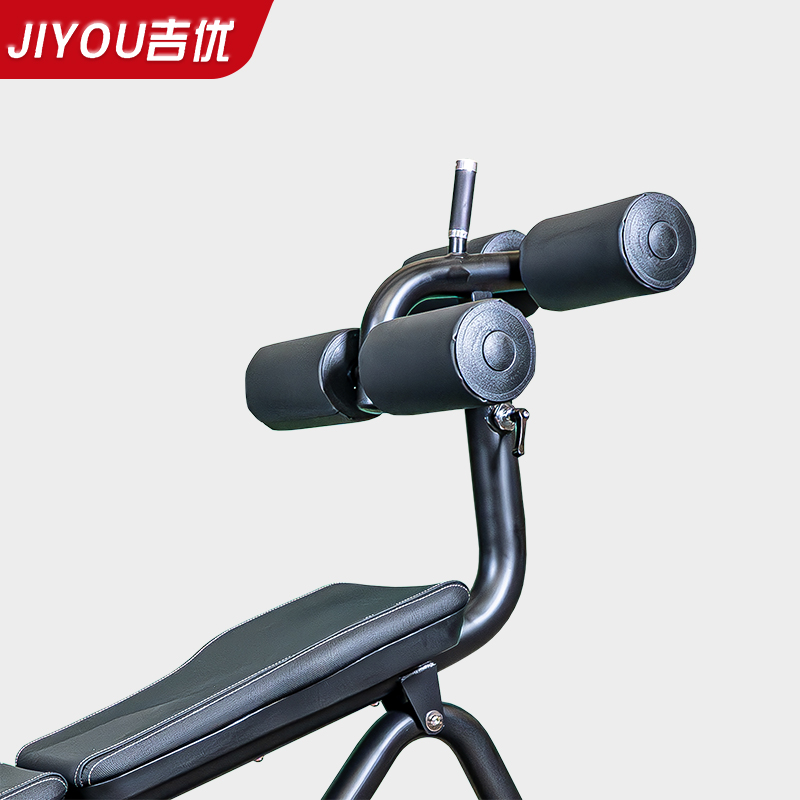 吉优JY-F62可调腹肌板多功能仰卧起坐健身器材腹肌凳力量训练智能健身健身器材运动健身高清大图