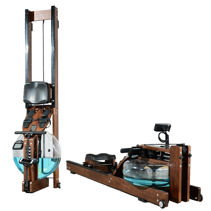 智能水阻划船机家用健身器材室内划船器