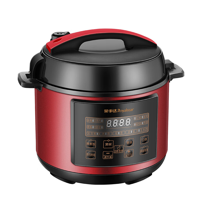 荣事达(Royalstar) YDG50-100A170 电压力锅 5L(单位:台)红色高清大图