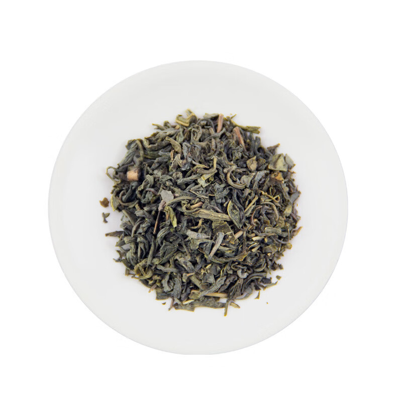 忆江南 茶叶盒装绿茶100g塑盒绿茶炒青散装小袋清香[新老包装随机发]高清大图
