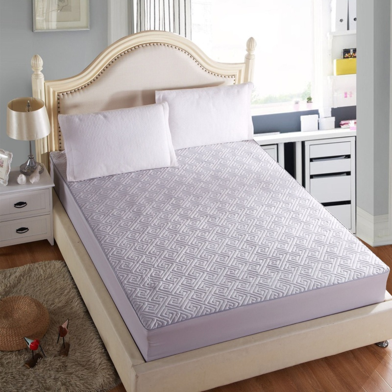 90*200 斗笠床罩1米5床罩宿舍床垫保护套床笠夹棉加厚床单床笠款单件