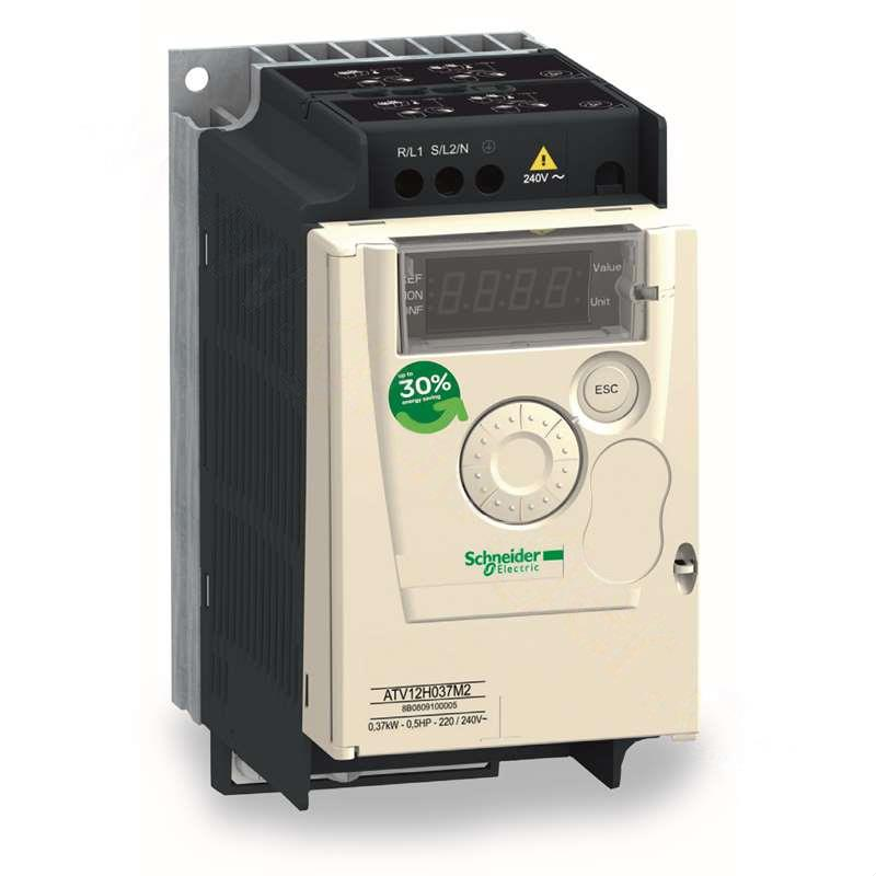 施耐德 Schneider Electric 变频器， 单相100…120V， ATV12H075F1