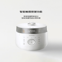 CUCKOO福库韩国原装进口双压IH电磁加热智能语音电饭煲锅1011FW白色