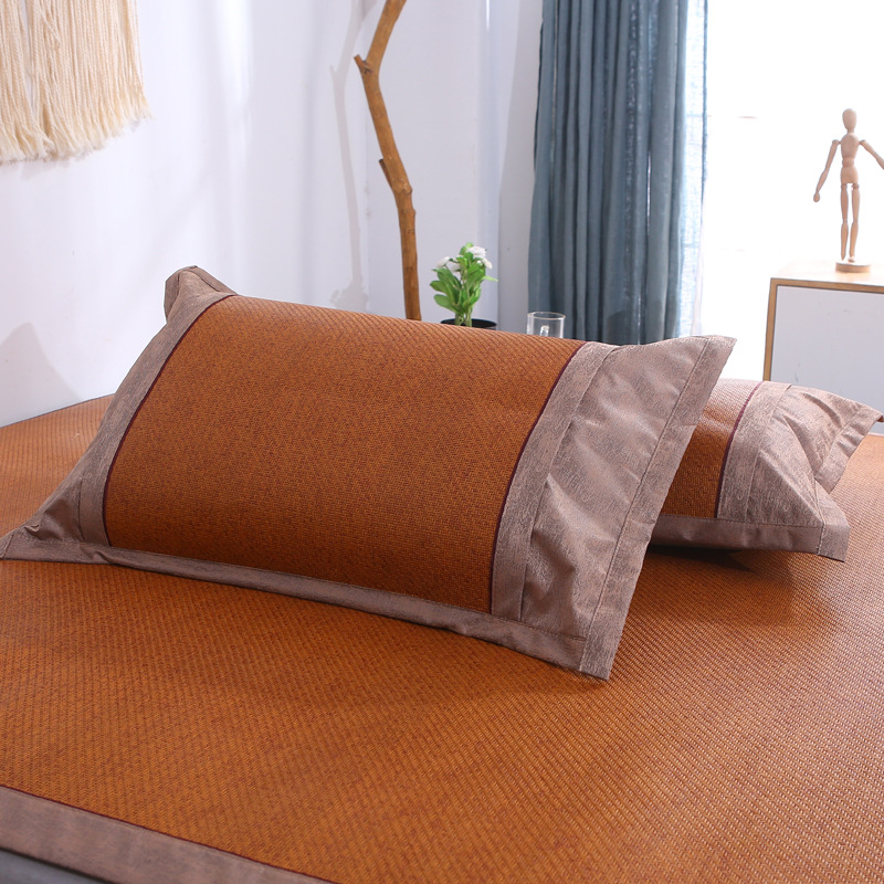 凉席枕套 48*74cm高清大图