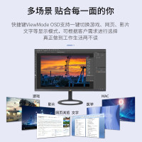 优派23.8英寸全高清分辨率IPS广视角蓝光不闪屏办公显示器VA2431-H-2