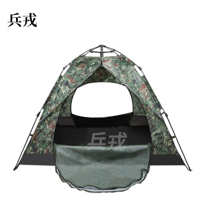 兵戎 户外双人帐篷 郊游防晒野营自动免搭速开帐篷 丛林星空帐篷2*2*1.5米