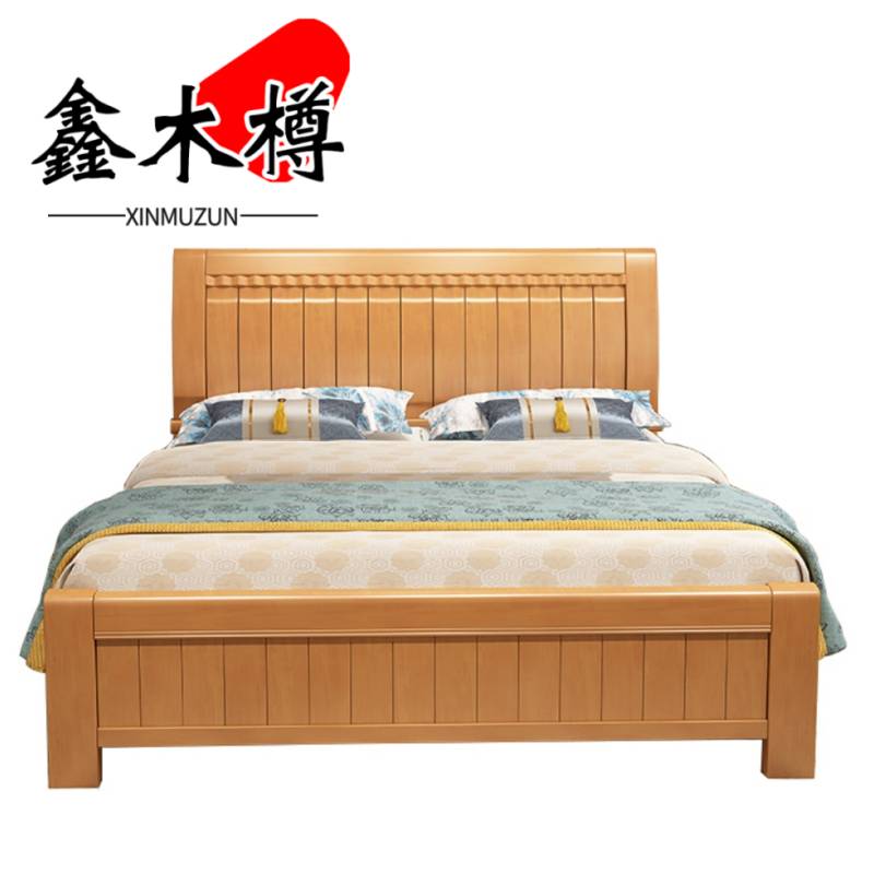 鑫木樽 床1.2m+5cm床垫组高清大图
