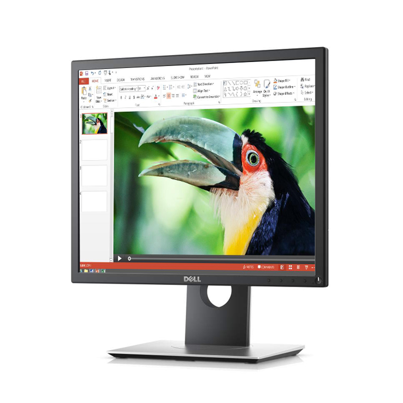 戴尔(DELL)19英寸 商用办公电脑显示器 IPS滤蓝光 背光不闪 旋转升降5:4正屏 DP/HDMI/VGA/USB扩展 P1917S