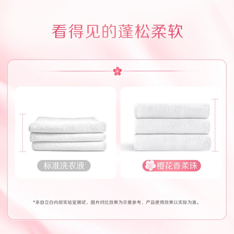 [40颗]立白浓缩香柔倍净洗衣凝珠320g护衣柔顺持久留香深层洁净高清大图