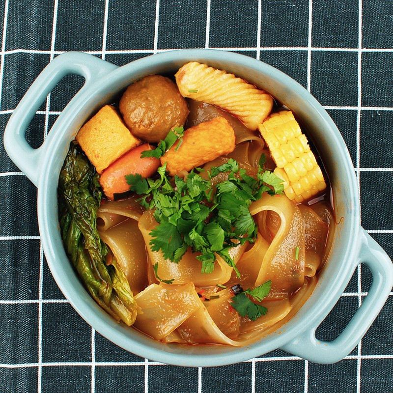 铁棍山药水晶宽粉条260g*3袋装正宗火锅粉条食材手工速食