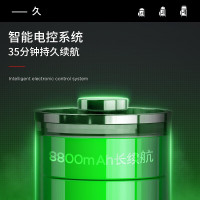 杰诺家用手持式大功率无线智能吸尘器多功能清洁机 标准版手持吸尘器+吸头S350白色