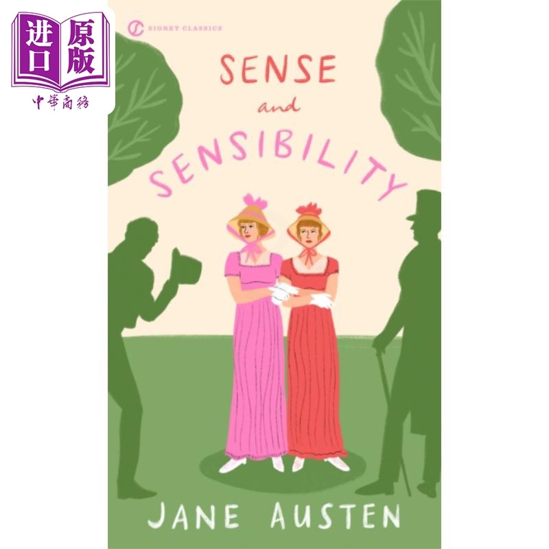 [正版]中商原版[英文原版]Sense and Sensibility理智与情感 简·奥斯汀 Jane Austen高清大图