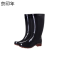 京印年 JYN-2 加棉高筒通用均码 雨靴 (计价单位:双) 黑色