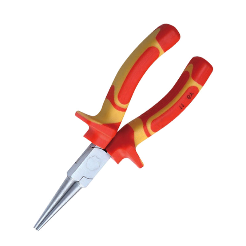 维度(WEDO)IN507-06 绝缘注塑德式圆嘴钳 铬钒钢 6寸 VDE 绝缘耐压1000V高清大图