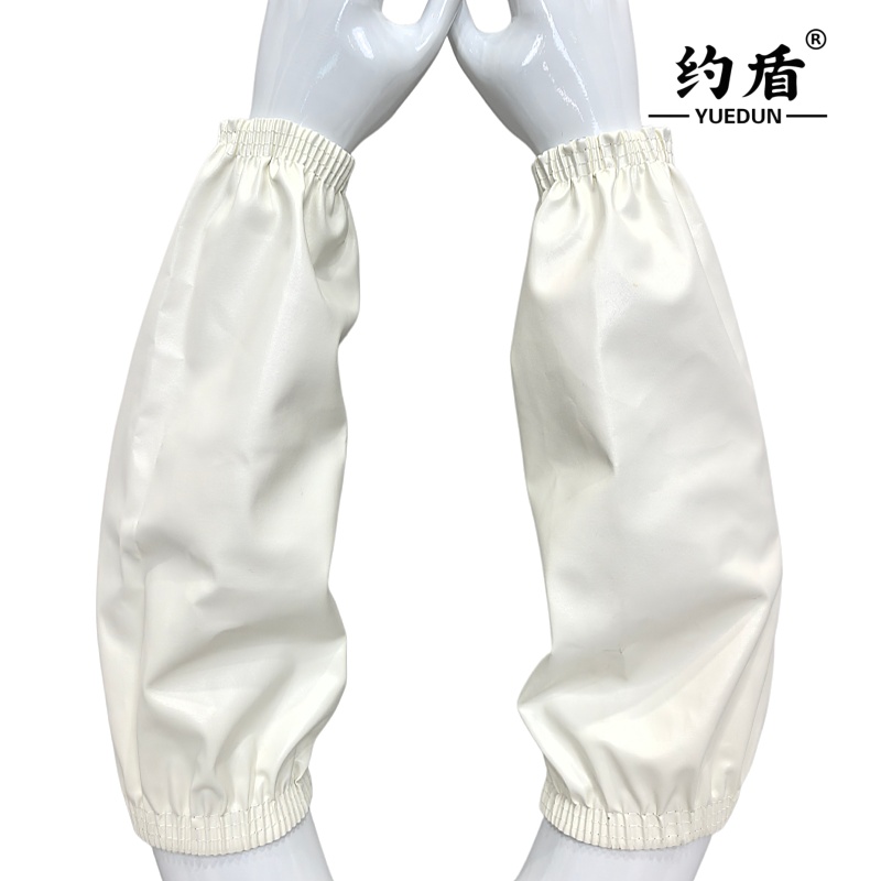 约盾 防水防油工作皮革袖套 C517/双高清大图