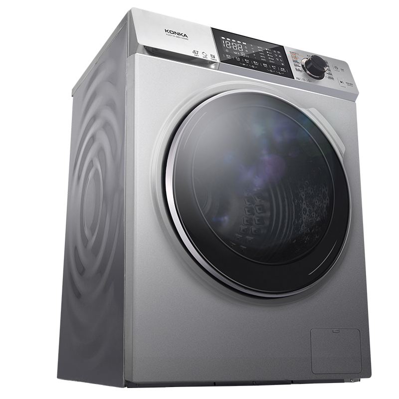 康佳(konka)滚筒洗衣机 静音节能 (银色)xqg110-bbh14308s