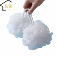 财巢 沐浴花浴球 白色（可定制）40g /个