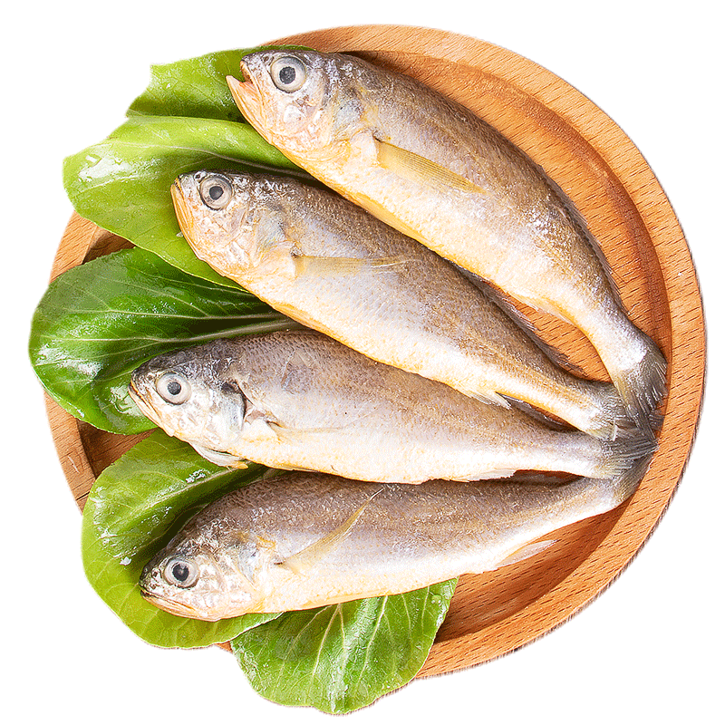 好拾味东海小黄鱼500g1011条生鲜冷冻黄花鱼海鲜水产