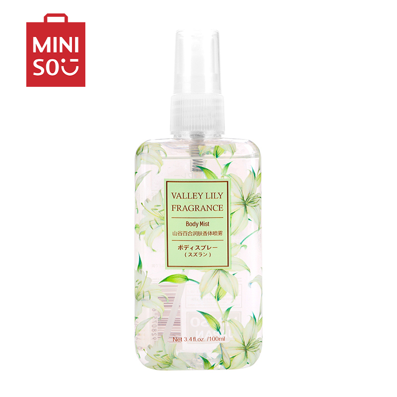 名創優品 Miniso 香体喷雾名创优品 Miniso 香体喷雾女学生香水女士网红款香水清新淡香 山谷百合 润肤香体喷雾 100ml 价格图片品牌报价 苏宁易购名创优品苏宁自营旗舰店