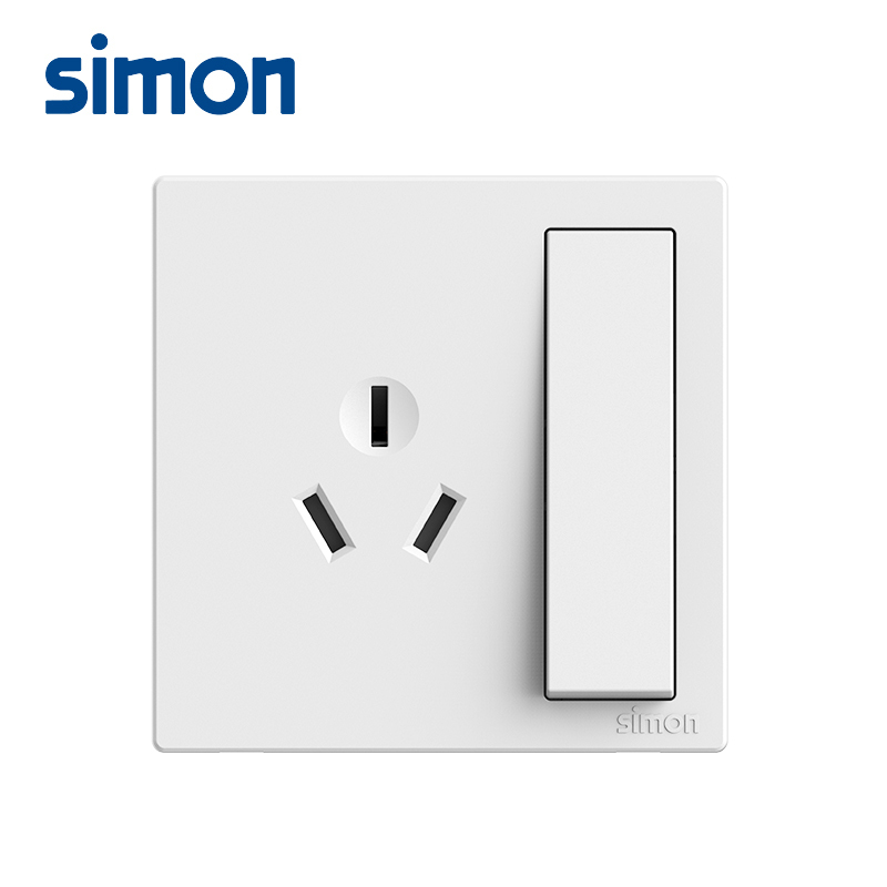 西蒙simon开关插座m3系列雅白色86请家用墙壁电源视频