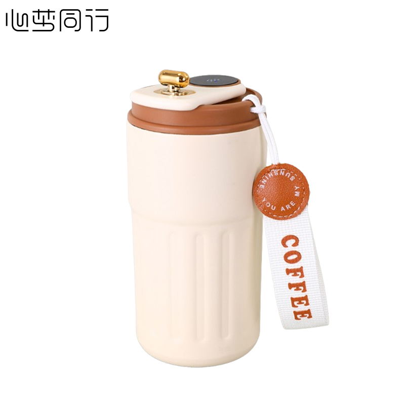 心梦同行 316不锈钢保温水杯便携咖啡杯 450ml/2459/个高清大图