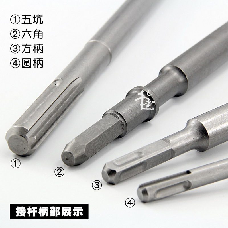 电锤墙壁开孔器空扩孔器套装红砖墙水泥砖墙水泥打孔钻头连接杆