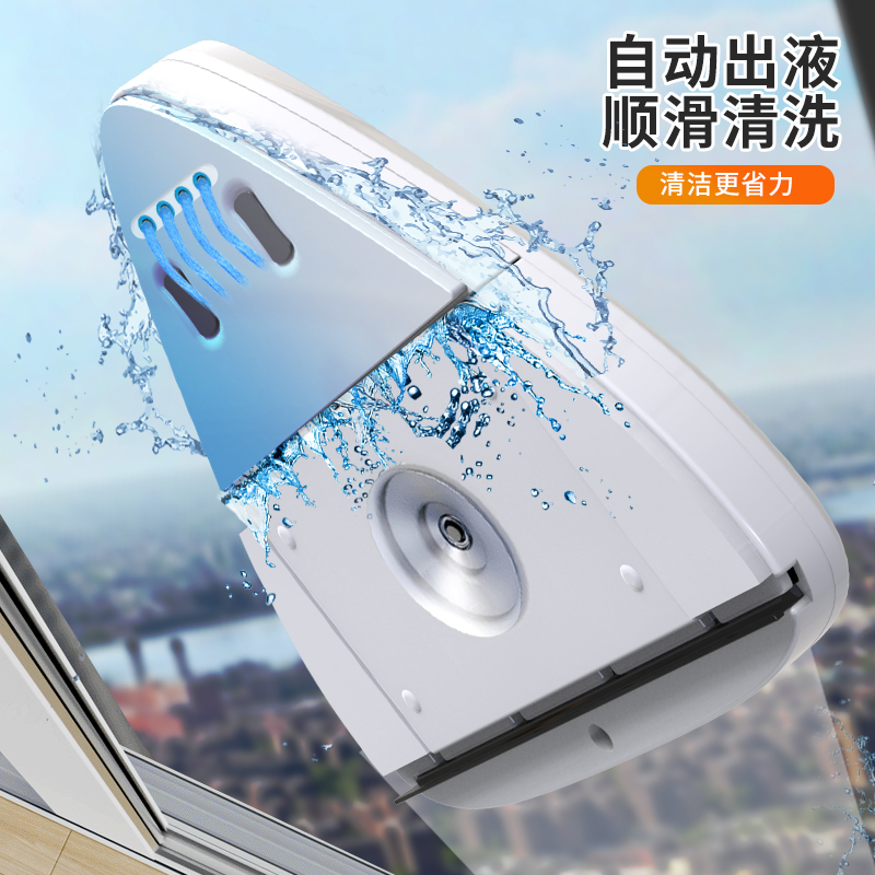 擦玻璃神器家用高层双面擦窗外刮水搽清洁洗窗户家政保洁专用工具2940高清大图