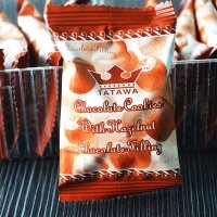 TATAWA榛果巧克力软馅曲奇饼干120g/包