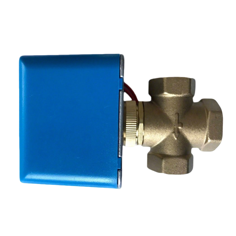 卡西斯顿 电动电磁阀 电动三通阀1寸 个高清大图