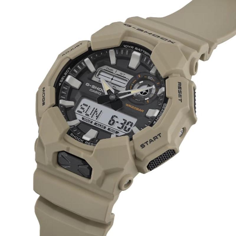 G-SHOCK多功能防水双显石英男表防水Bar夜光计时世界时功能运动手